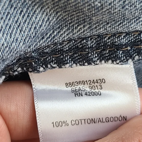 Route 66 Jacket Denim Trucker Distressed Blue Medium Cotton Buttons Pockets XS - Picture 11 of 13